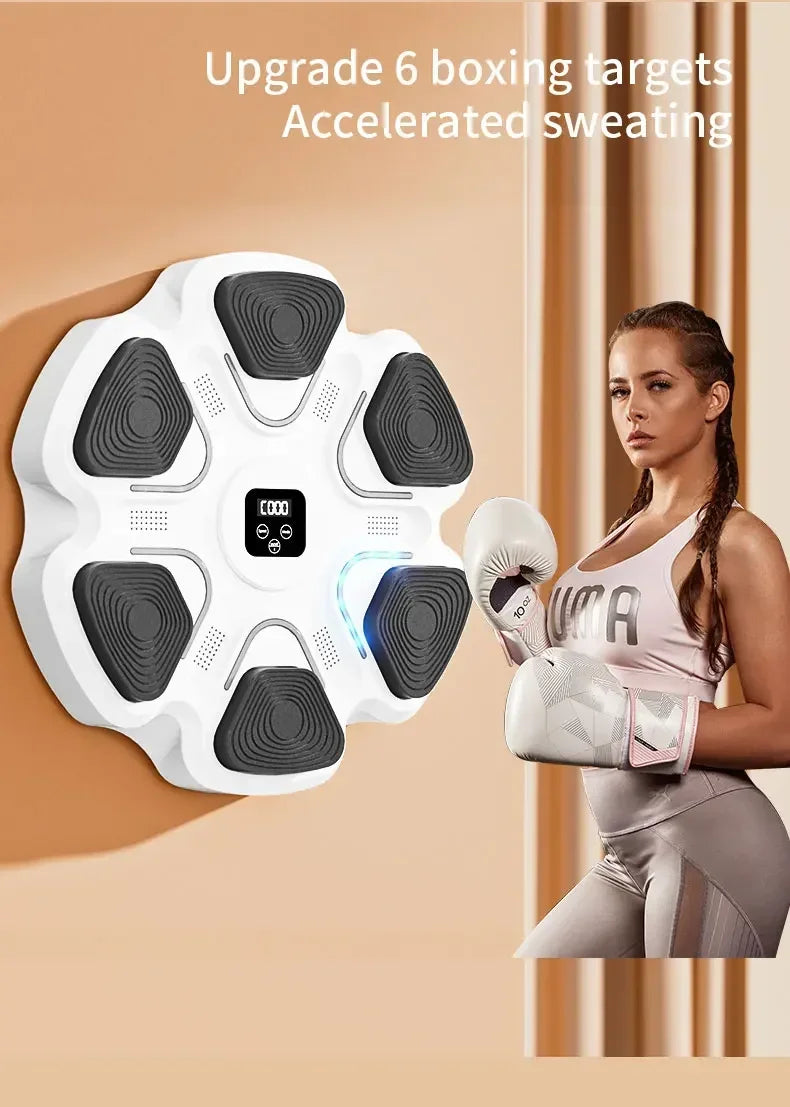 New Smart Music Boxing Machine Adult/Children Sports Fitness Boxing Trainer Home Exercise Response Training Boxing Wall Target