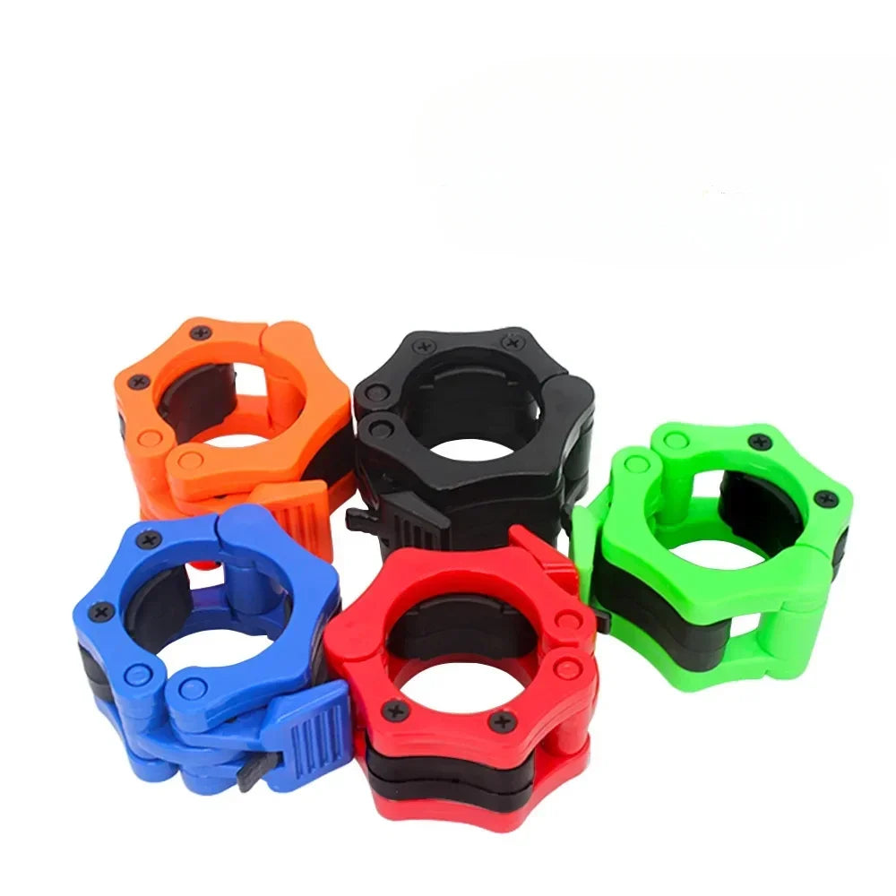 1PCS Diameter Standard Bar Dumbbell Barbell Collars Quick Release Lock Clips Clamp Weight Lifting Gym Fitness Bodybuilding Tools