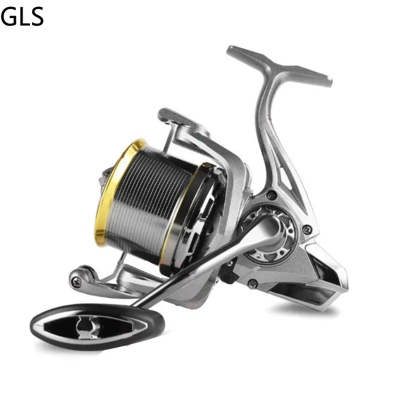 17+1BB 8000-14000 Series Aluminum Alloy Spool Fishing Reel 4.8:1 Durable Long Shot reel baitcasting reels reel fishing