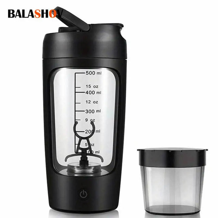 500ML Electric Protein Powder Mixing Cup Automatic Shaker Bottle Mixer Shake Bottle Milk Coffee Blender Kettle fro Gym outdoor