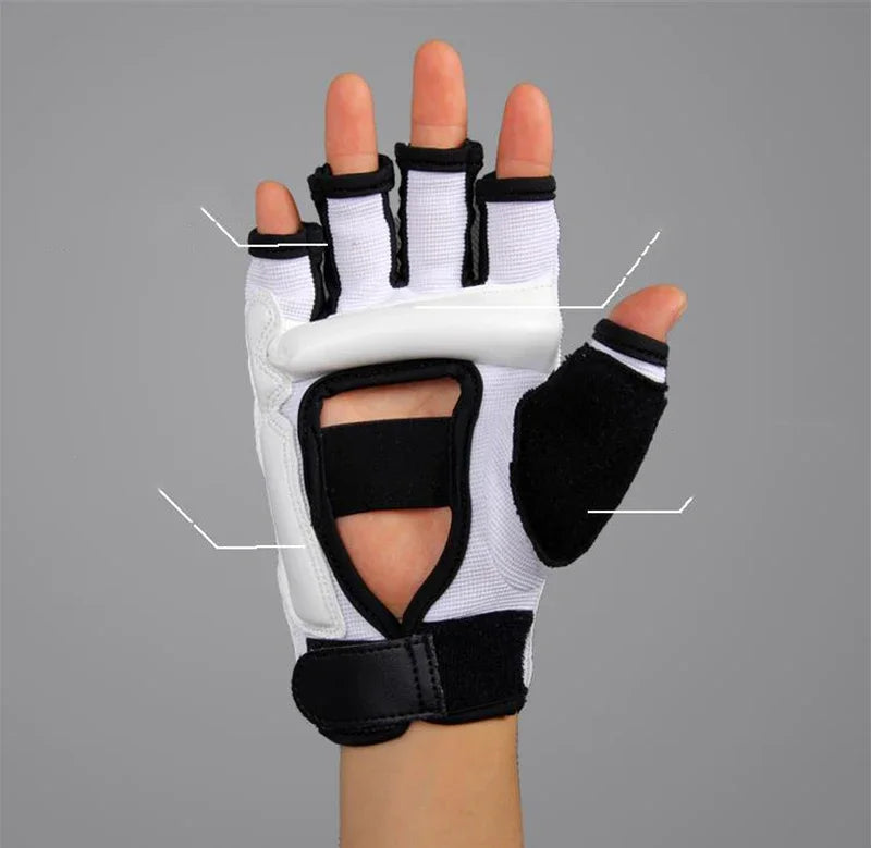 Half Fingers Adults Boxing Fighting Kids Sandbag Training MMA Sanda Karate Muay Thai Fitness Taekwondo Protector Boxing Gloves