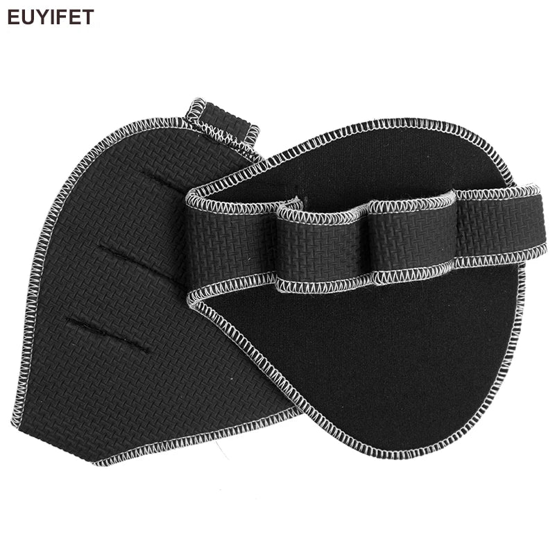 Neoprene Grip Pads Lifting Grips Gym Workout Gloves Weightlifting Calisthenics Powerlifting Fitness Sports Hand Protector