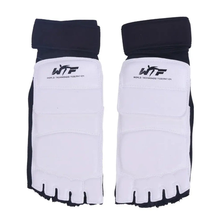 Half Finger Boxing Gloves Karate Muay Thai Training PU Leather Workout Gloves Foot Protector Taekwondo Gloves for Adults Kids