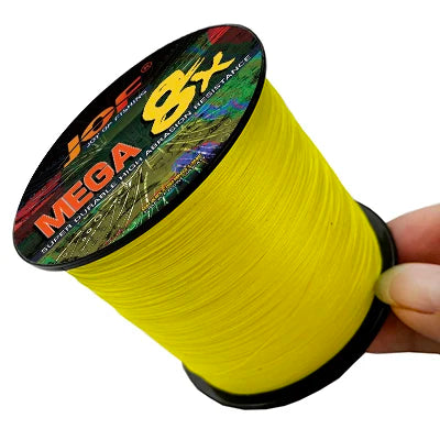 JOF Braided Fishing Line 8 Strand 12 Strand 500M Multifilamento Carp 100% PE Fly Sea Saltwater Weave Extreme Strong Pesca Japan