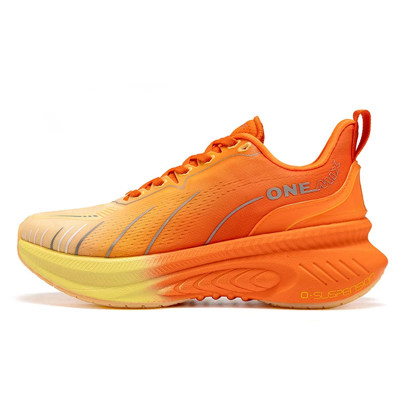 ONEMIX New Cushioning Running Shoes For Men Suitable Heavy Runners Lace Up Sports Women Non-slip Outdoor Athletic Male Sneakers