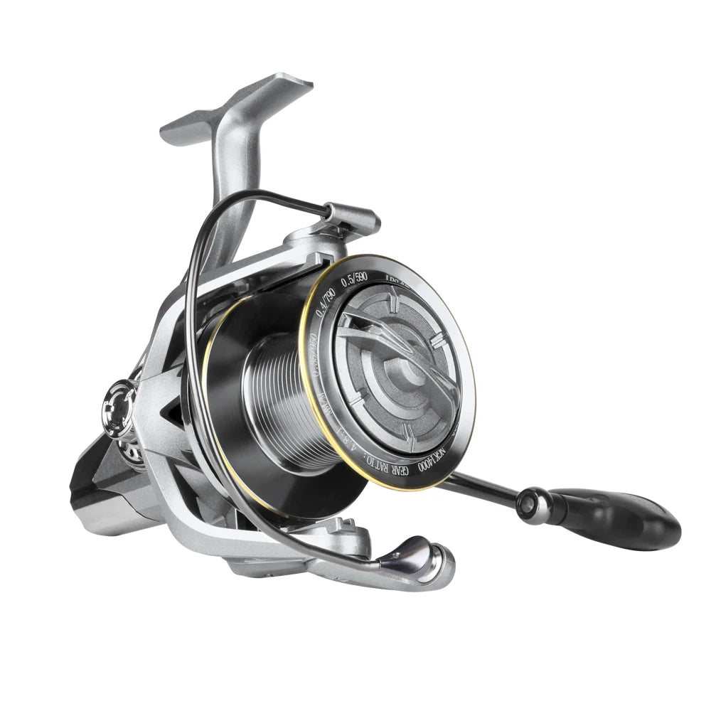 DEUKIO Big Fishing Reels Spinning Reel Max Drag 20KG Powerful Saltwater Freshwater Carp Fishing Reel