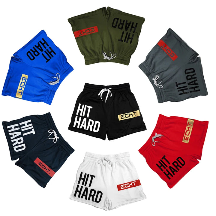 New GYM Shorts Men 2024 Summer Sport Running Shorts Mesh Quick Dry Training Workout Shorts Men Bodybuilding Short Pants