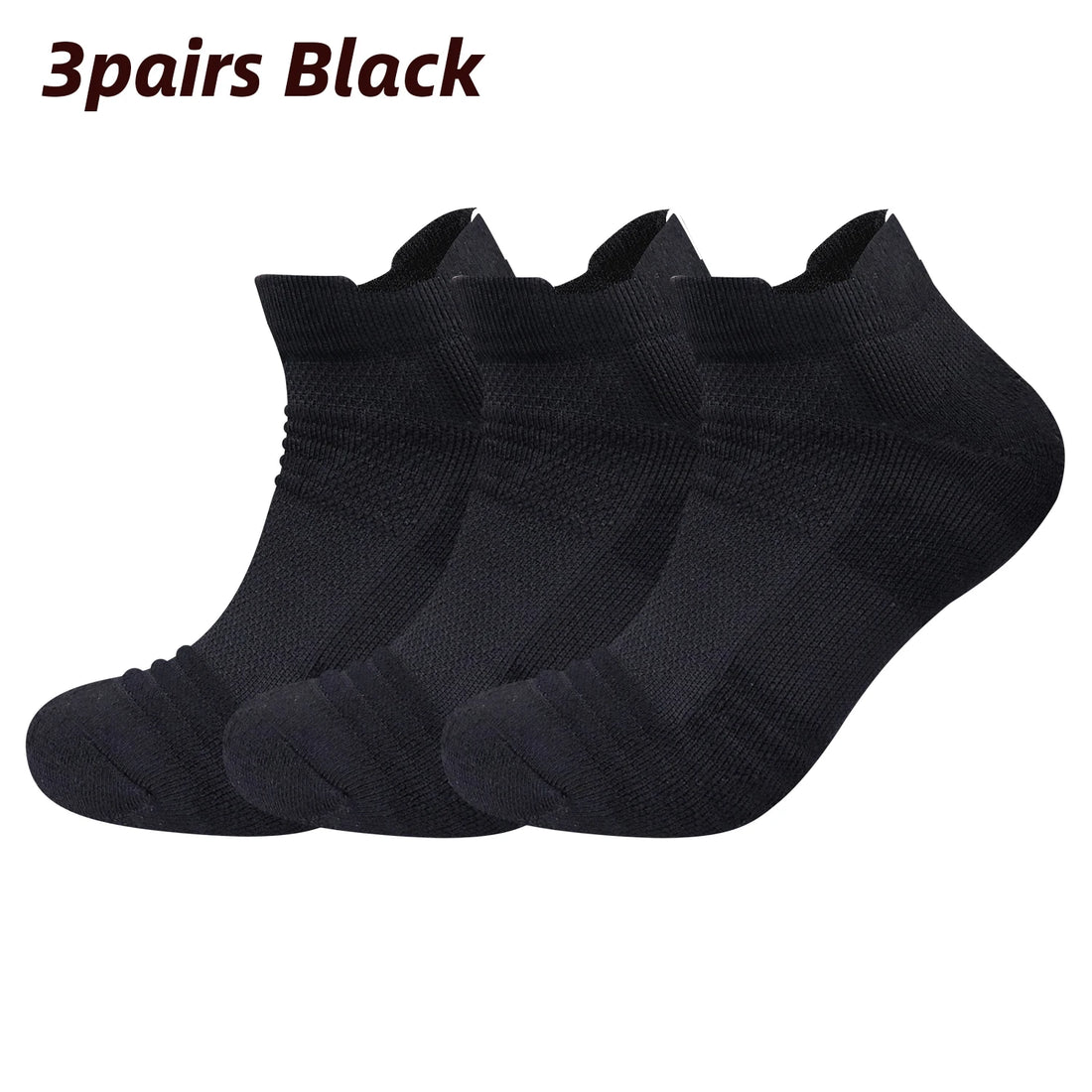 1/3 Pair Men's Cycling Sport Socks Basketball Running Compression Ankle Sock Black White Anti-slip Bicycle Mtb Cycling Sock