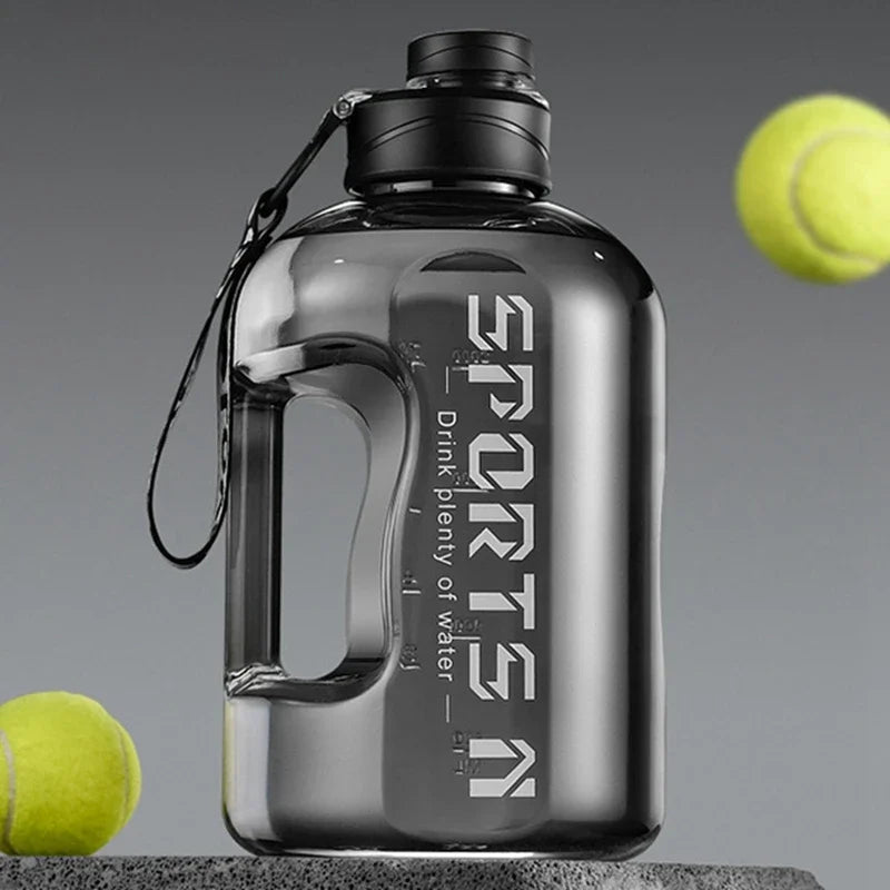 Hiking And Fitness Super Large Capacity Accurate Calibration Water Bottle Food Grade Plastic Material Scientific Drinking