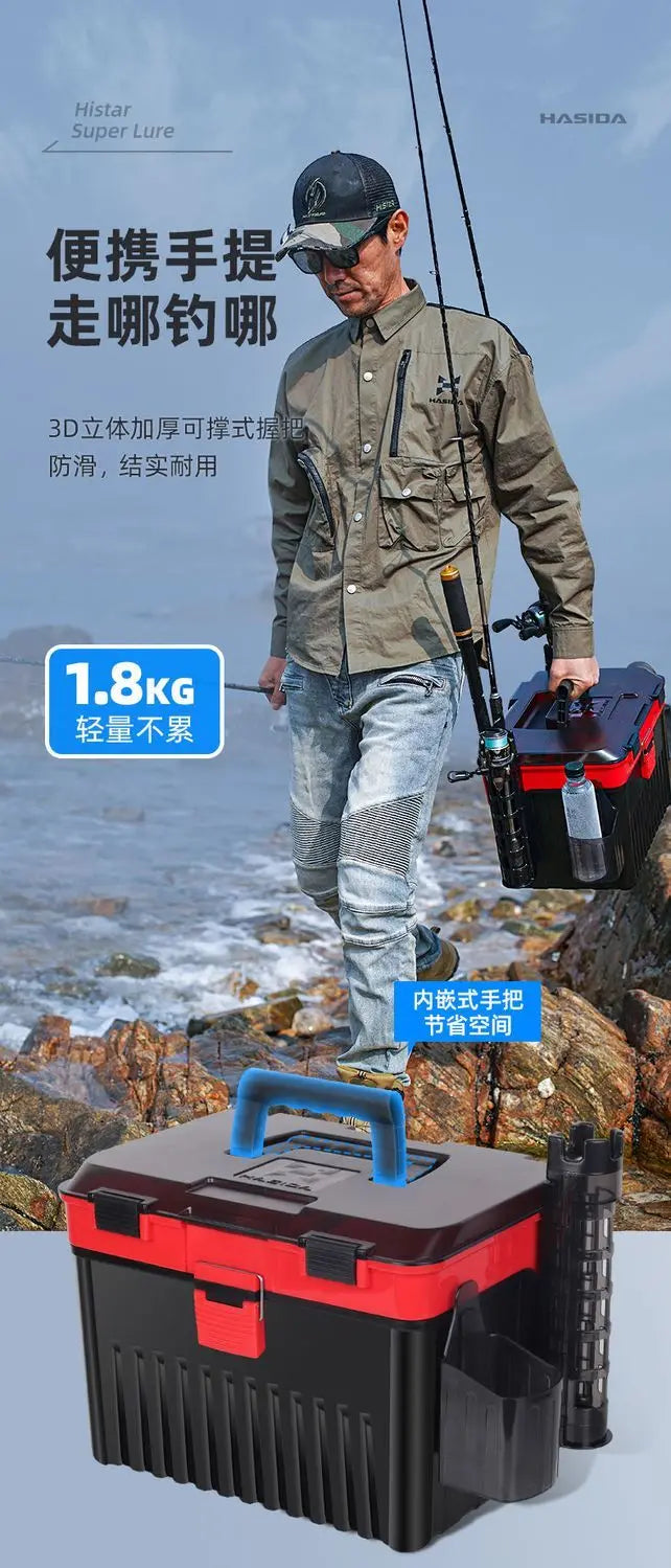 Multifuntion Fishing Ice Box Rod Box Folding Thickening Living Fish Bucket Camping Fishing Tackle Live Fish Tool Boxes 태클박스