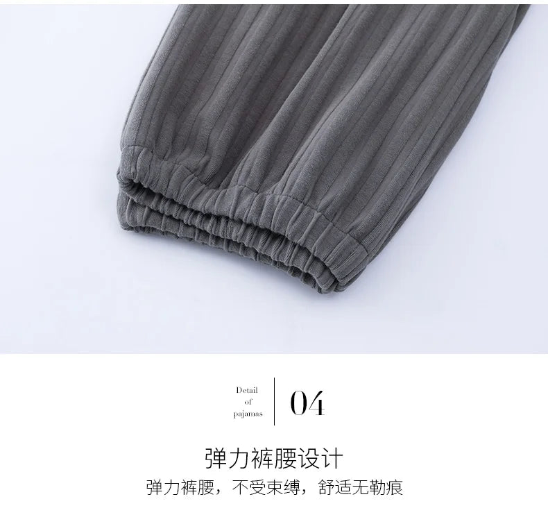 New Big Size 4XL Summer Shorts for Young Men Cotton Sleepwear Darkgray Pajamas Fashion Turn-down Collar Pijamas for Teenager