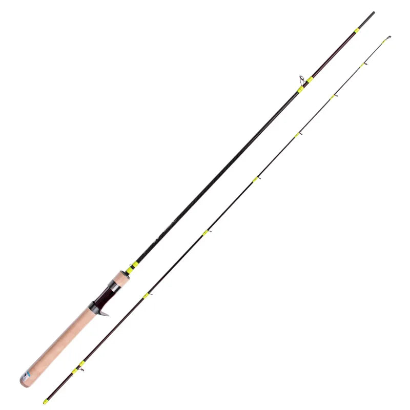 SIGAMA Ultralight Carbon Rods MF Action Spinning Casting Fishing Rods 2 section and 3 section UL L power Travel Rod