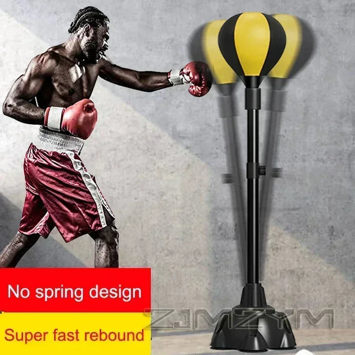 Adult Boxing Speed Ball Training Reaction Target Household Tumbler Stress Relief Ball Stand Puching Bag Children Fitness Tools