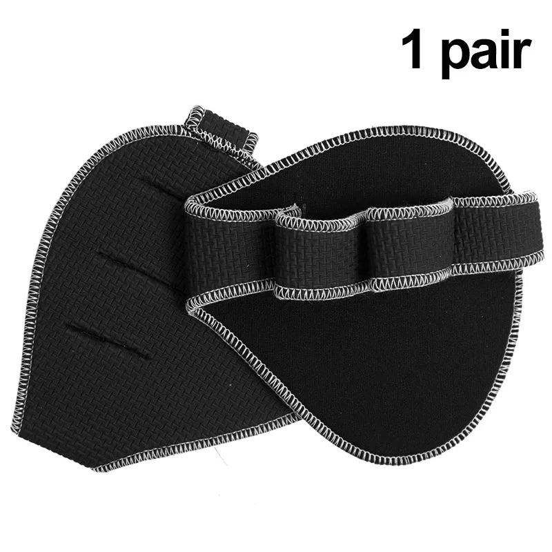 Hand Palm Protector Gym Fitness Gloves Half Finger Lifting Palm Dumbbell Grips Pads Weightlifting Training Glove Gym Workout