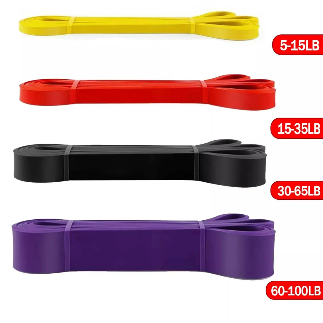 5~120lbs Fitness Resistance Band Boxing Agility Training Workout Gym Equipment Yoga Pilates Accessories Rubber Band Home Gym