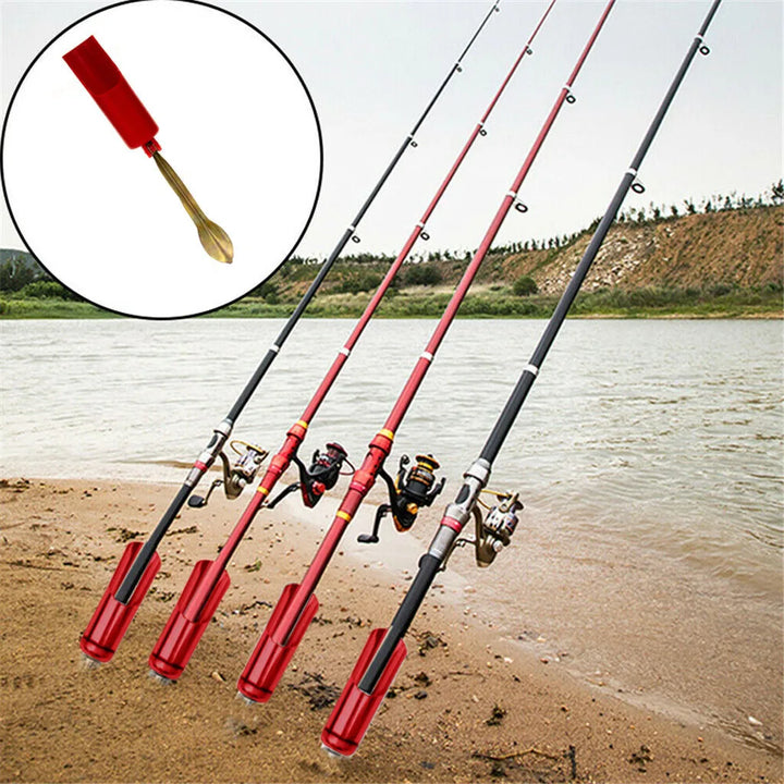 Outdoor Fishing Rod Holder Plug Insert Ground Tool Lightweight Folding Stand Pole Sea Rod Bracket Portable Fishing Rod Holders