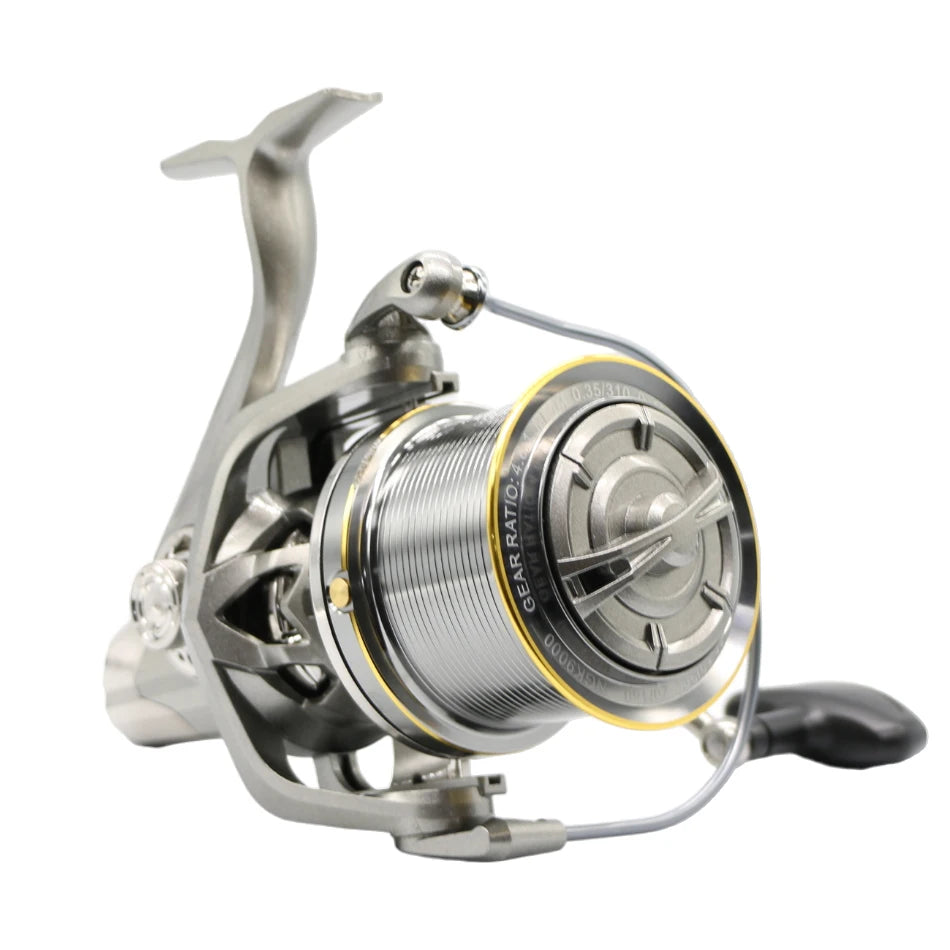 NGK Long Shot Jigging Spinning Reel 8000/9000/10000/12000/14000 Series 17+1B Surf Fishing Reels 55lb Max Drag Saltwater Big Reel