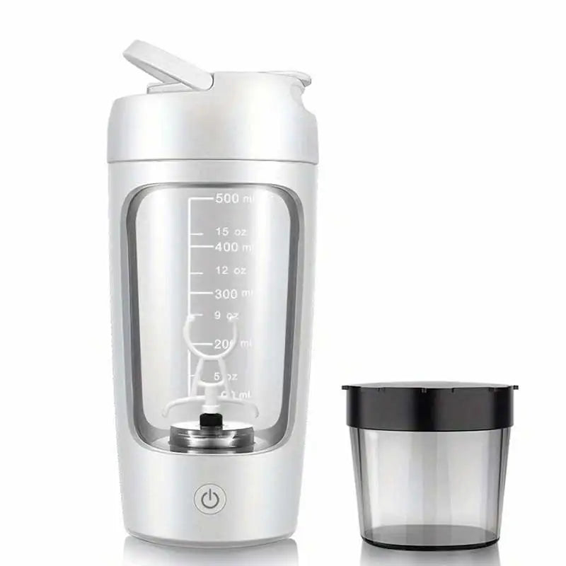 500ML Electric Protein Powder Mixing Cup Automatic Shaker Bottle Mixer Shake Bottle Milk Coffee Blender Kettle fro Gym outdoor