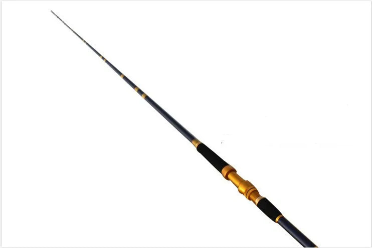 Tideliner 1.8M  2.1M 2.4M jigging boat fishing rod trolling spinning carbon fiber rod fishing pole with metal reel seat