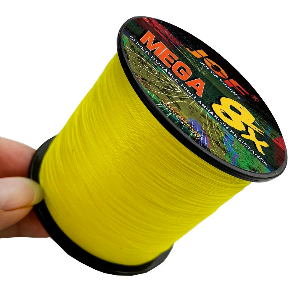 JOF Braided Fishing Line 8 Strand 12 Strand 500M Multifilamento Carp 100% PE Fly Sea Saltwater Weave Extreme Strong Pesca Japan