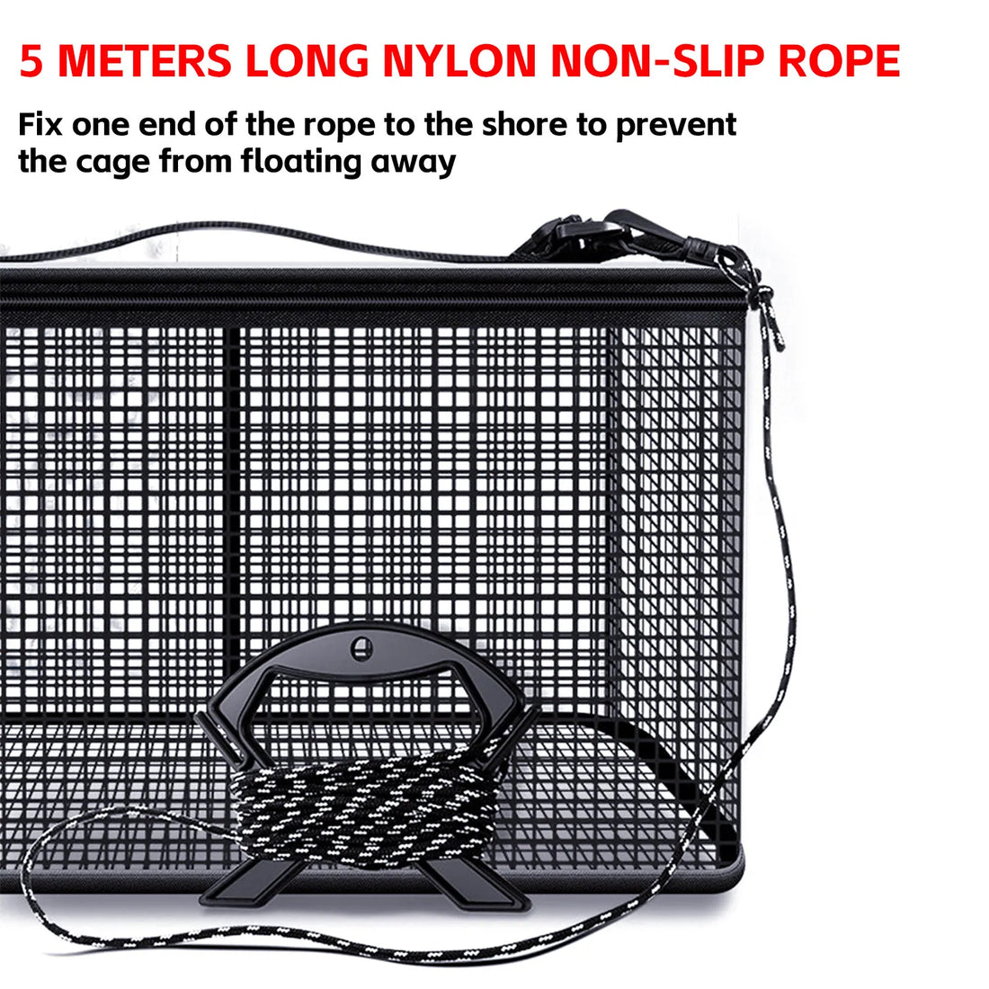 Sougayilang Fishing Net Tackle Cage Folding Crayfish Catcher Casting Fish Network Crab Crayfish Shrimp Smelt Eels Traps Fishing