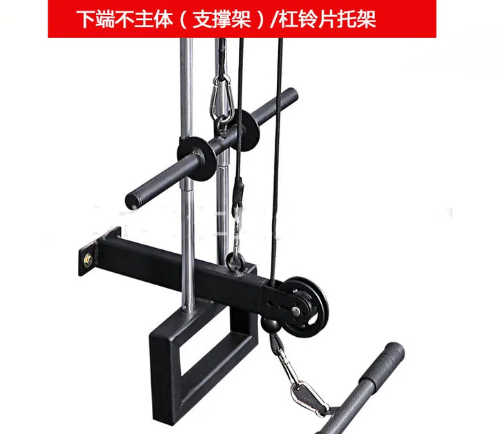 New Fitness DIY Pulley Cable Machine Attachment System Arm Biceps Triceps Hand Strength Trainning Home Gym Workout Equipmen Set