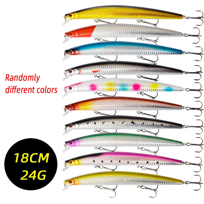 3/5/8 Pcs of Random Fishing Lure Set High Quality Swimming Bait Minnow Mini Crank Wobble Bait Crankbait Artificial Bait