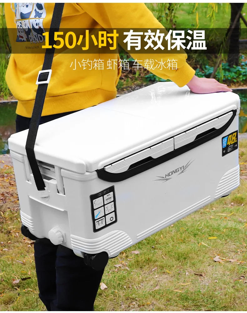 Fishing Box Wholesale Thickened Cooler Bait Storage Outdoor Insulated Ice Car Gear Set