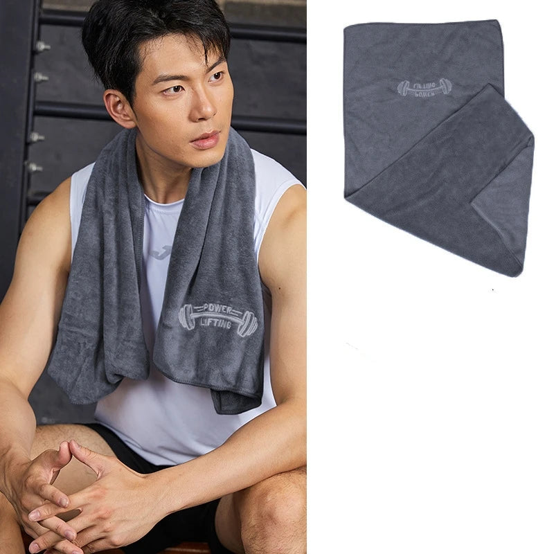 42*95cm Microfiber Gym Yoga Exercise Swimming Fitness Towel Fast Drying Cooling Towel Beach Running Body Non-slip Sports Sweat