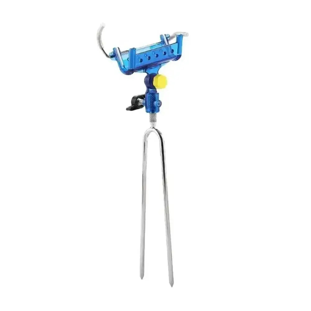 Fishing Rod Holder Abs Metal Fishing Rod Ground Insertion Outdoor Accessories Fishing Adjustable Bracket S4q2