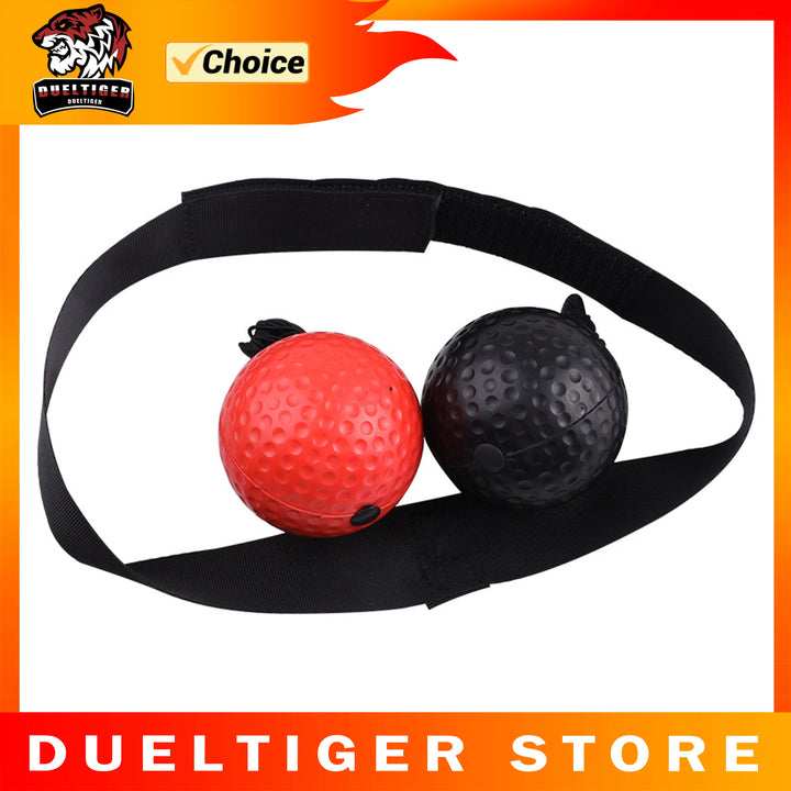 DUELTIGER Boxing Reflex Speed Ball Boxing Reflex MMA Sanda Training Hand Eye Reaction Thai Boxeo Fitness Equipment Gym PU Punch