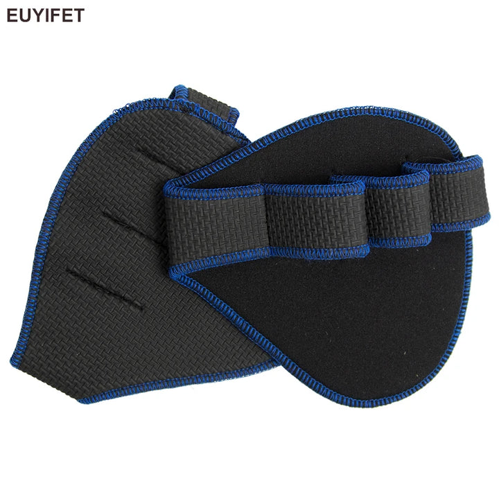 Neoprene Grip Pads Lifting Grips Gym Workout Gloves Weightlifting Calisthenics Powerlifting Fitness Sports Hand Protector