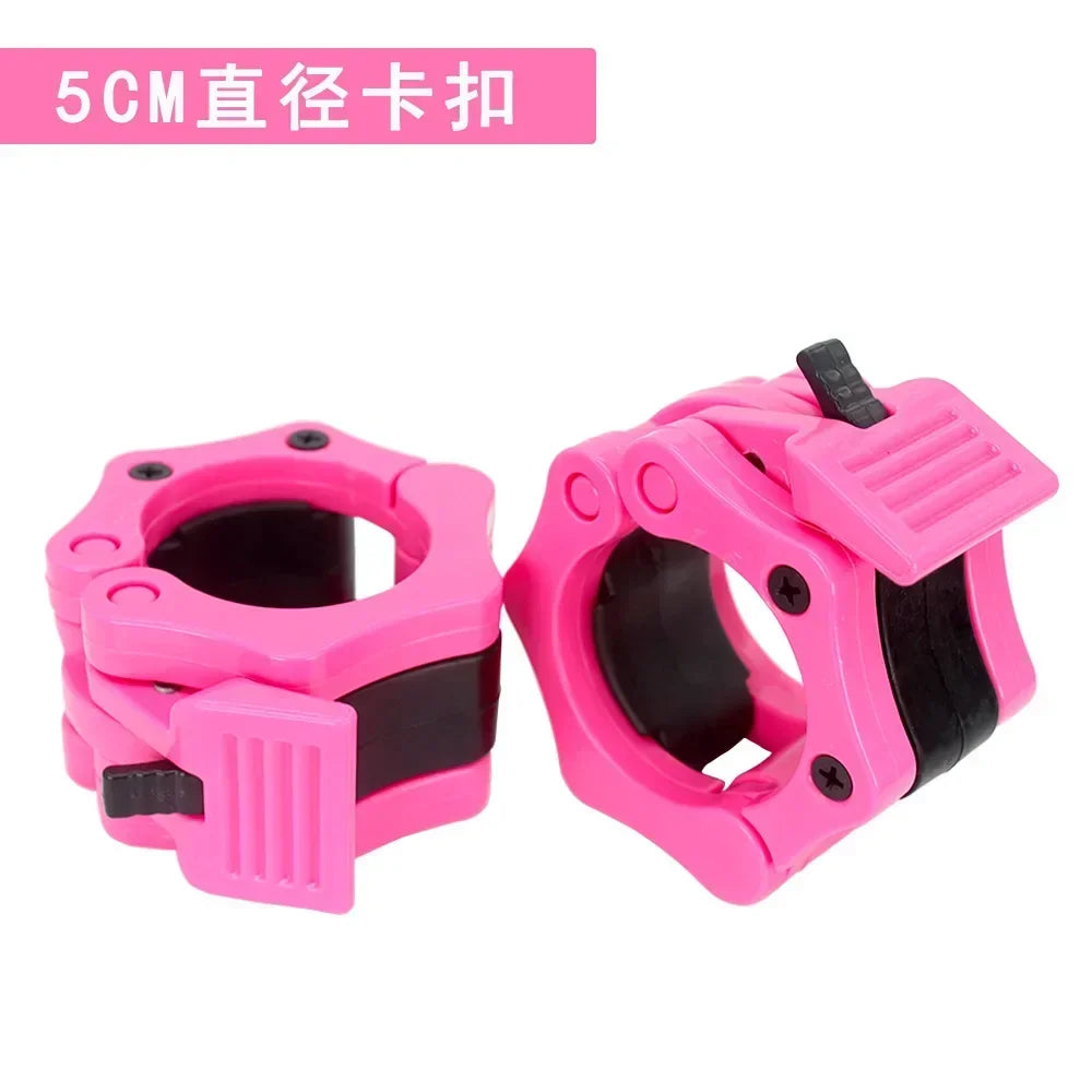 1PCS Diameter Standard Bar Dumbbell Barbell Collars Quick Release Lock Clips Clamp Weight Lifting Gym Fitness Bodybuilding Tools