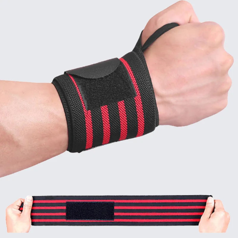 1Pcs  Wristband Wrist Support Brace Straps Extra Strength Weight Lifting Wrist Wraps Bandage Fitness Gym Training Sports bandage