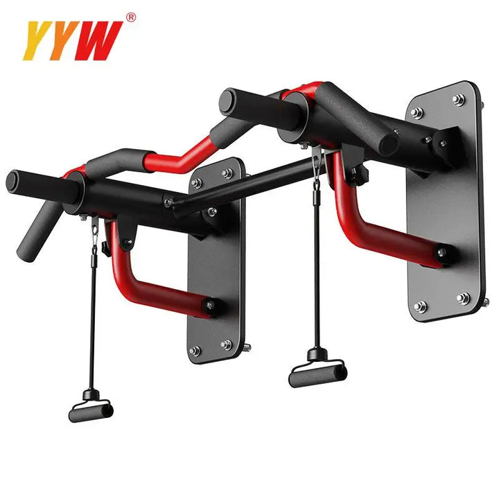 Wall-mounted Horizontal Bar Multifunctional Pull-up Training Rod Wall Hanging Sandbag Rack Home Gym Fitness Workout Equipment