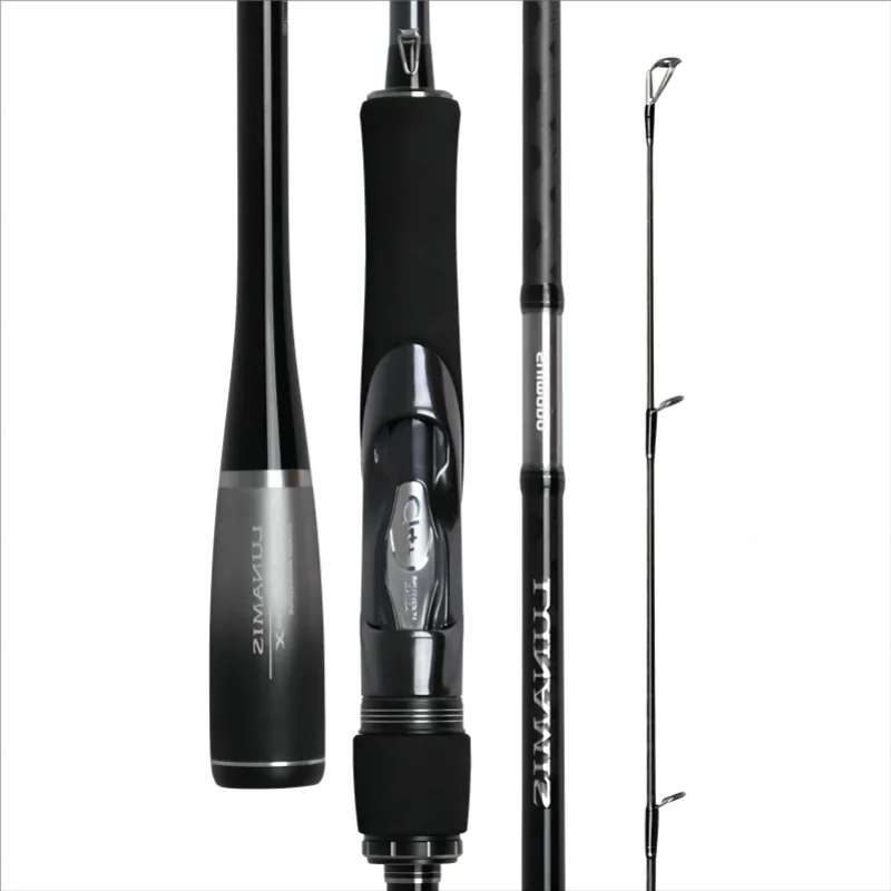 Casting Lure fishing Rod fuji guide 2.29m-3.66m 2 section parts M/ML/MH carbon fishing rod light weight