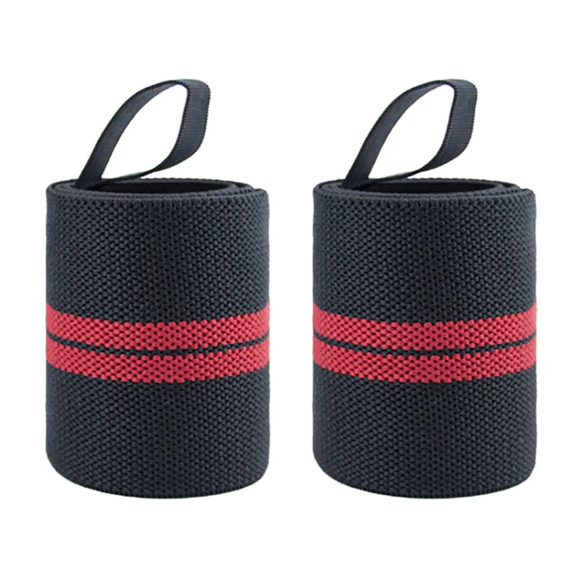 Wrist Support Wristband 1 Pair Brace Straps Extra Strength Working Out Weight Lifting Wrist Wraps Bandage Fitness Gym Training