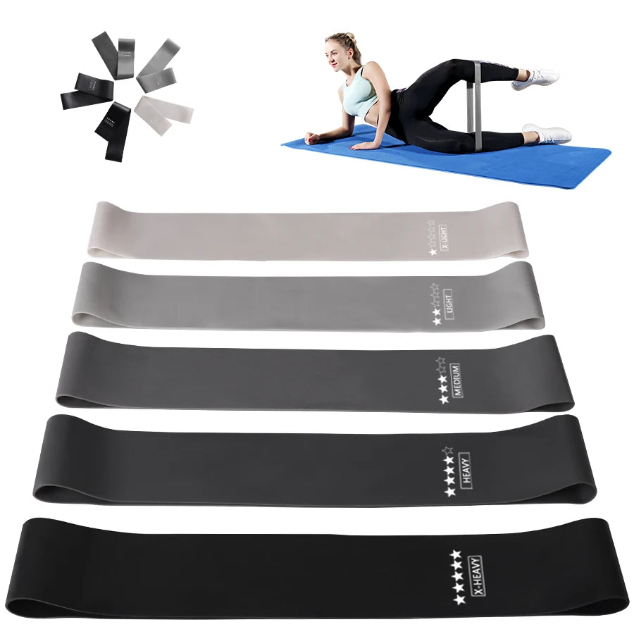 Fitness Workout training Resistance Bands Home  yoga sport resistance bands Stretching Elastic Pilates Crossfit Gym Equipment