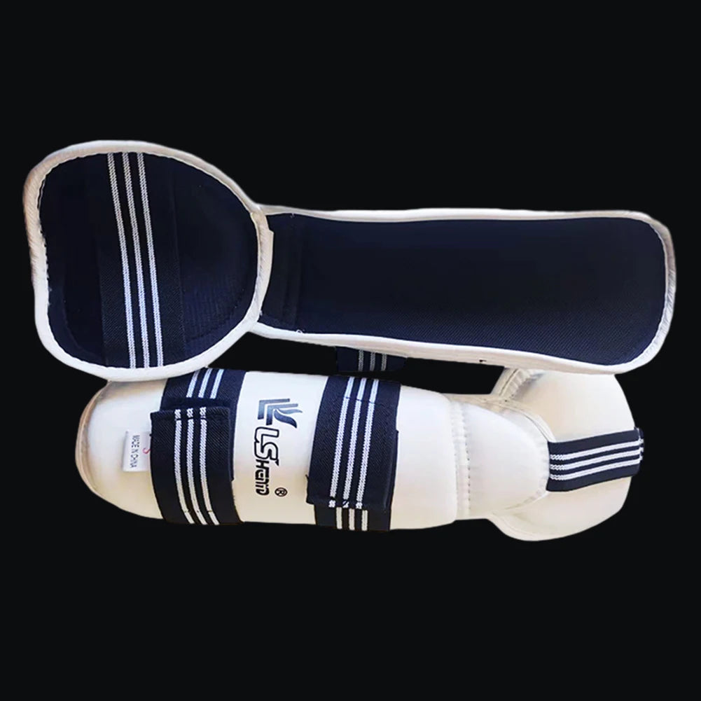 Taekwondo Arm Leg Protection Set Adult Thick Karate Boxing Sanda Martial Arts Training Sports Protective Gear