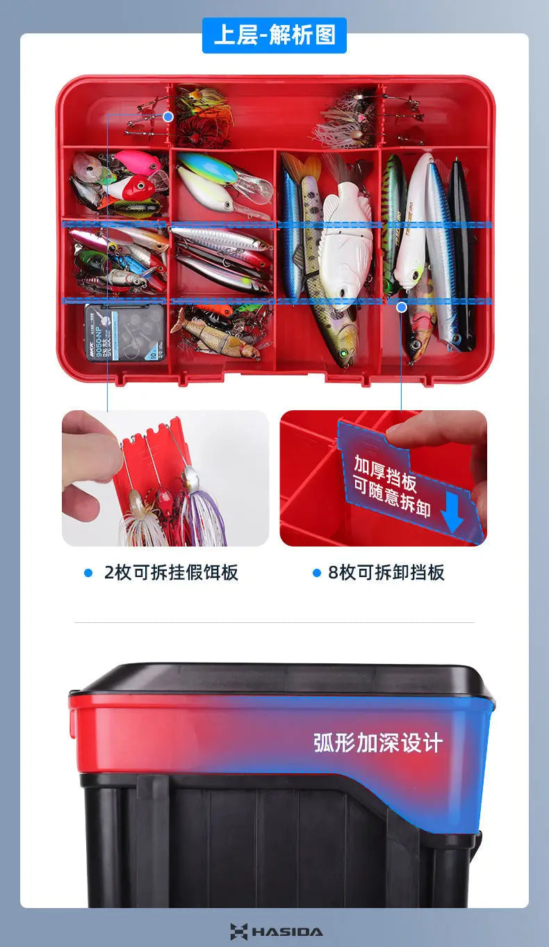 Thickening Living Fish Bucket Box Multifuntion Fishing Ice Box Rod Box Folding Cooler Fishing Tackle 아이스박스 낚시쿨러 Tool Box 태클박스