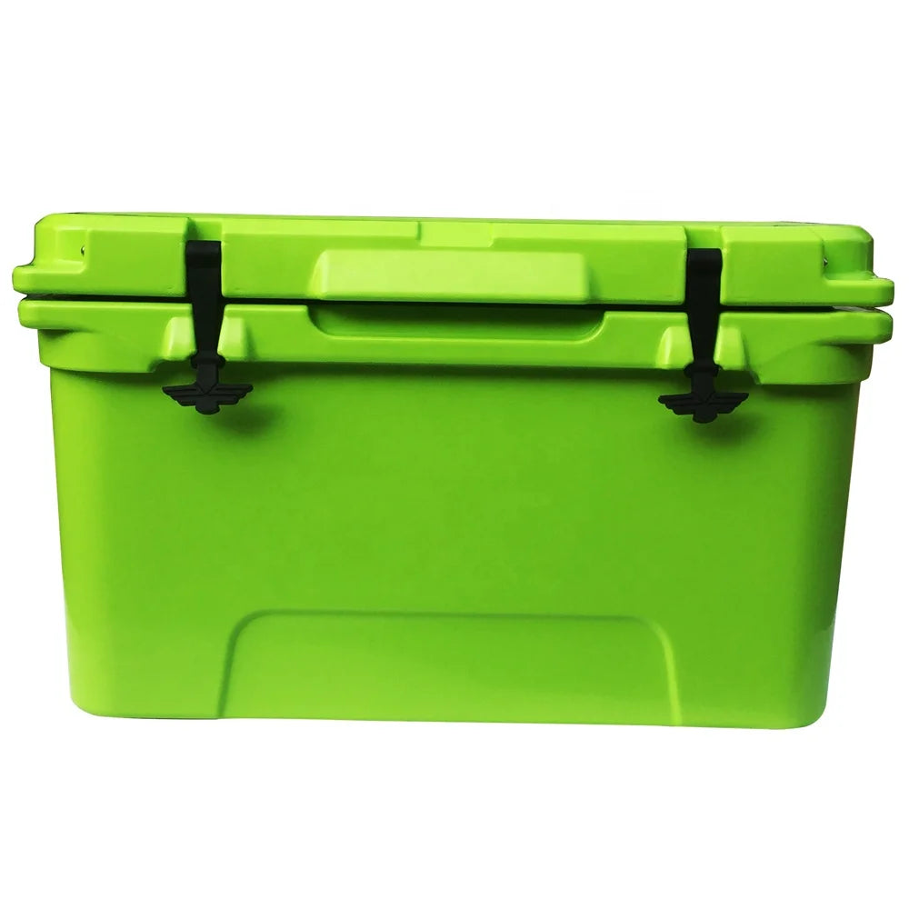 Portable 65 liter yedi style roto molded plastic fishing ice chest cooler box