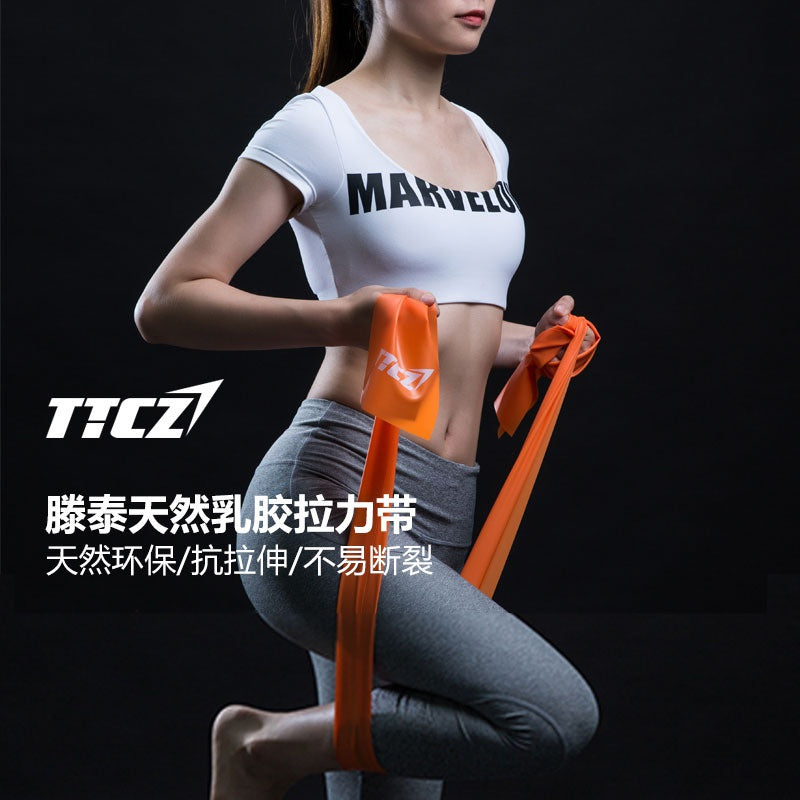 150Cm Portable Fitness Exercise Resistance Bands Rubber Yoga Elastic Resistance Band Loop Rubber Loops Gym Training Equipment